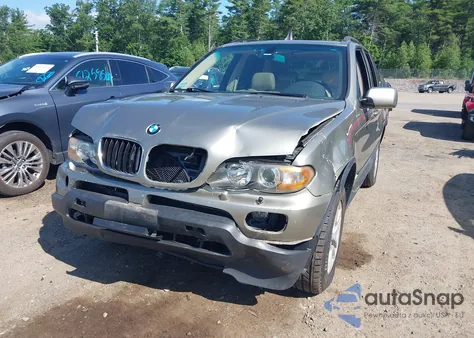 2006 BMW X5 3.0I из США, поврежденный, VIN 5UXFA13576LY46247